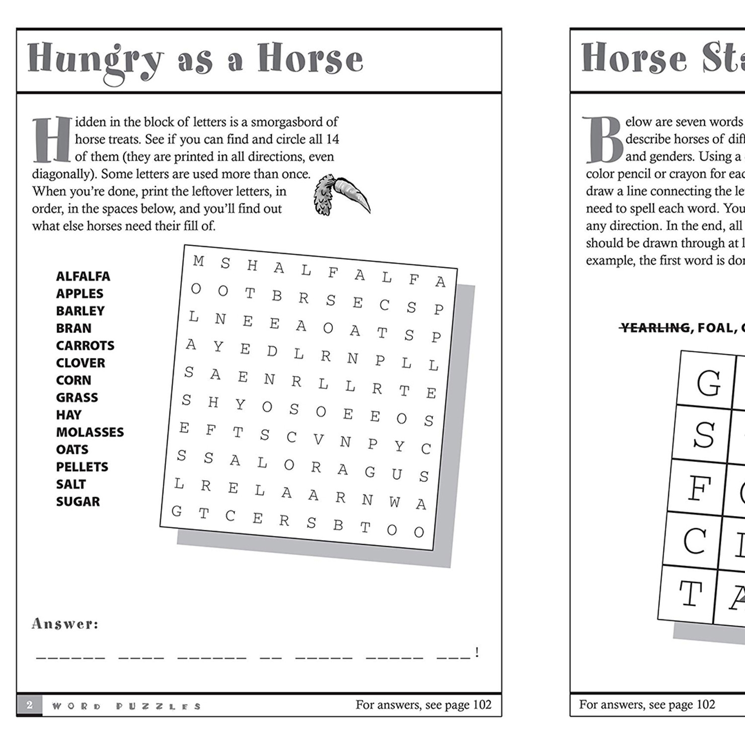 Horse Games amp Puzzles For Kids