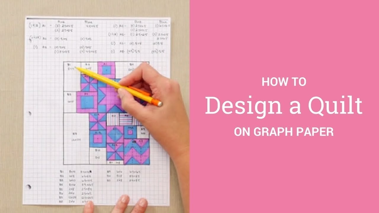 Drawing Quilt Patterns On Graph Paper