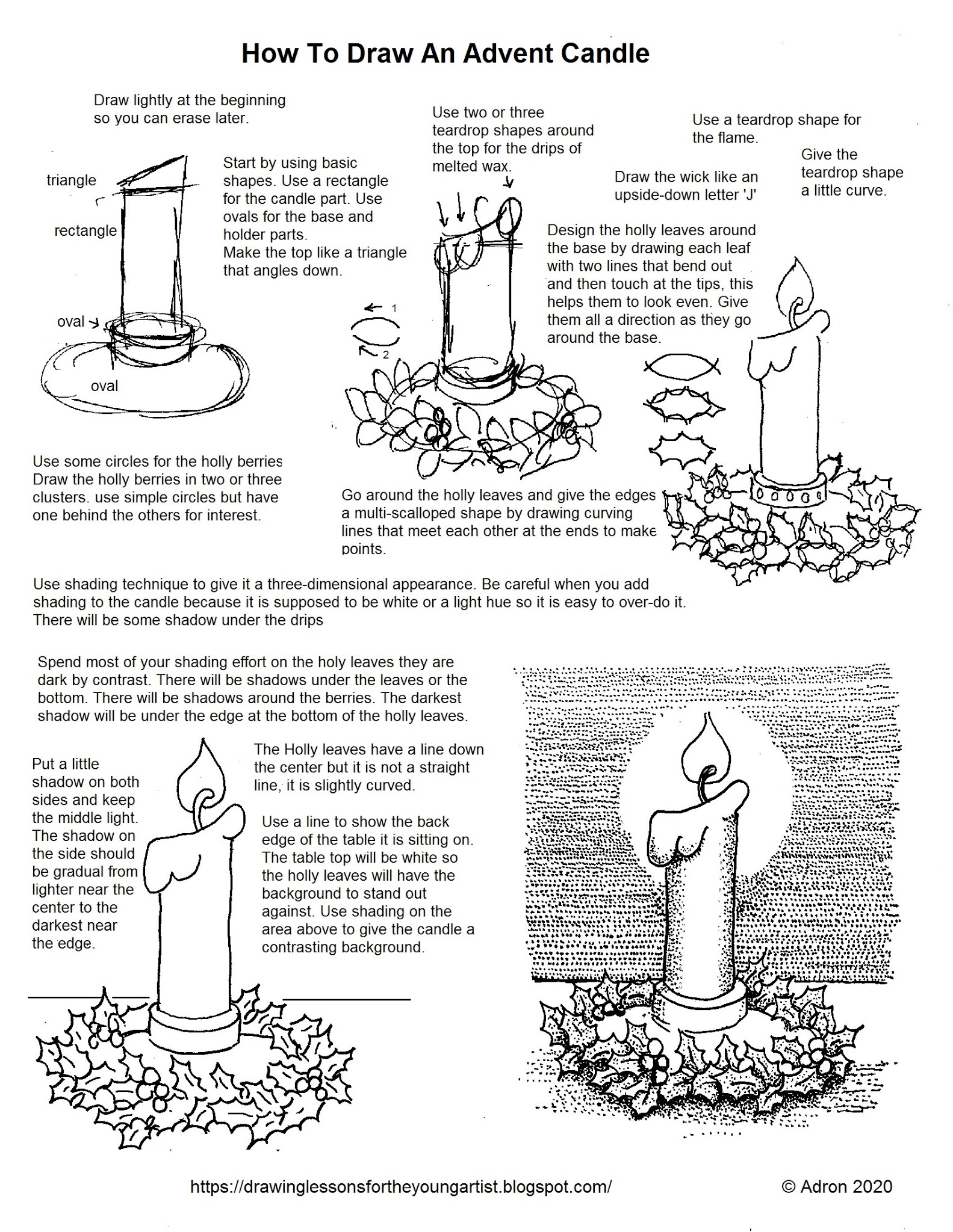 Free Printable Advent Worksheets