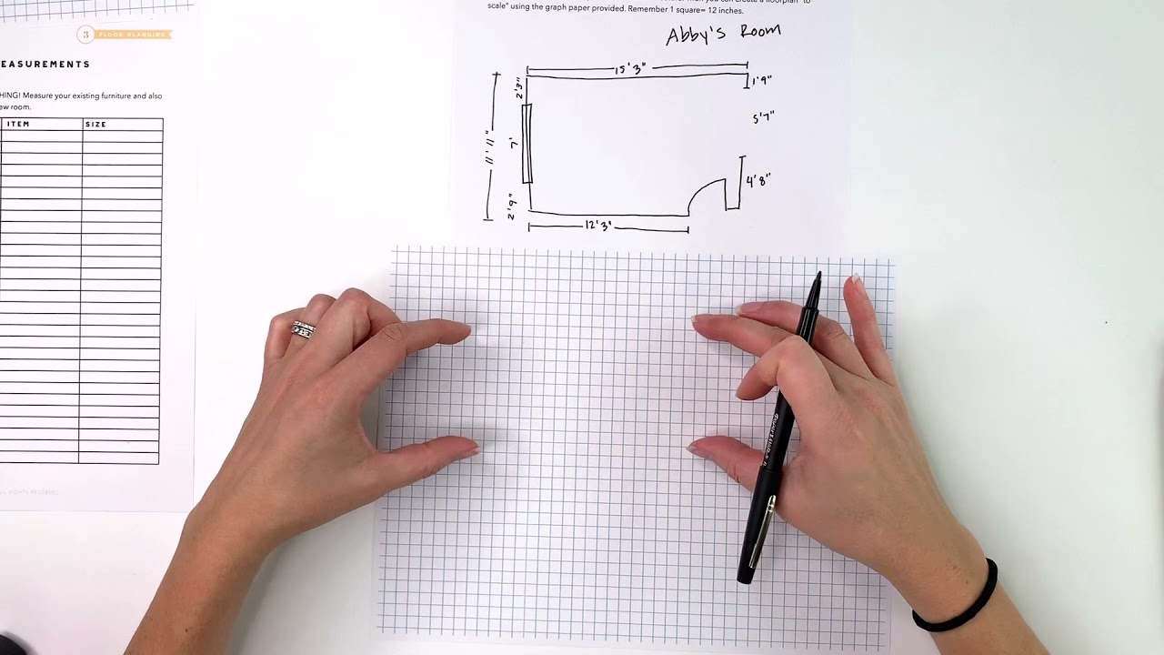 Graph Paper For House Layout