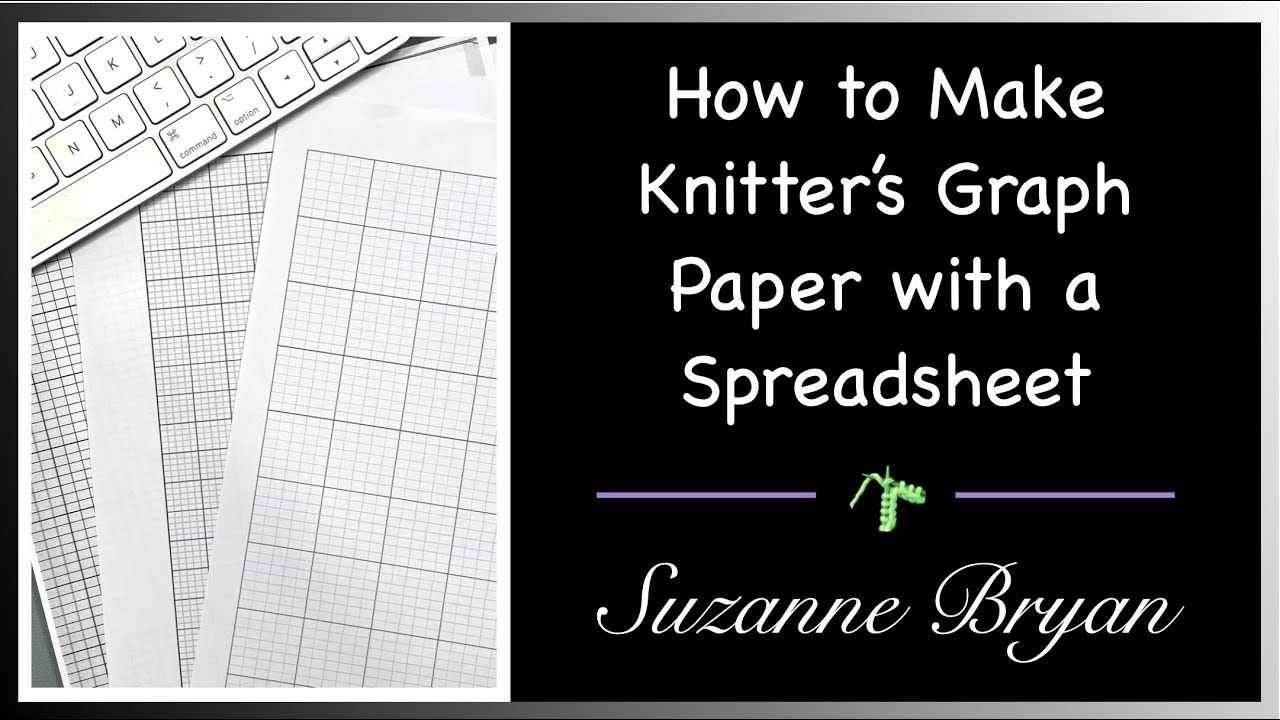 Knitting Graph Paper Excel
