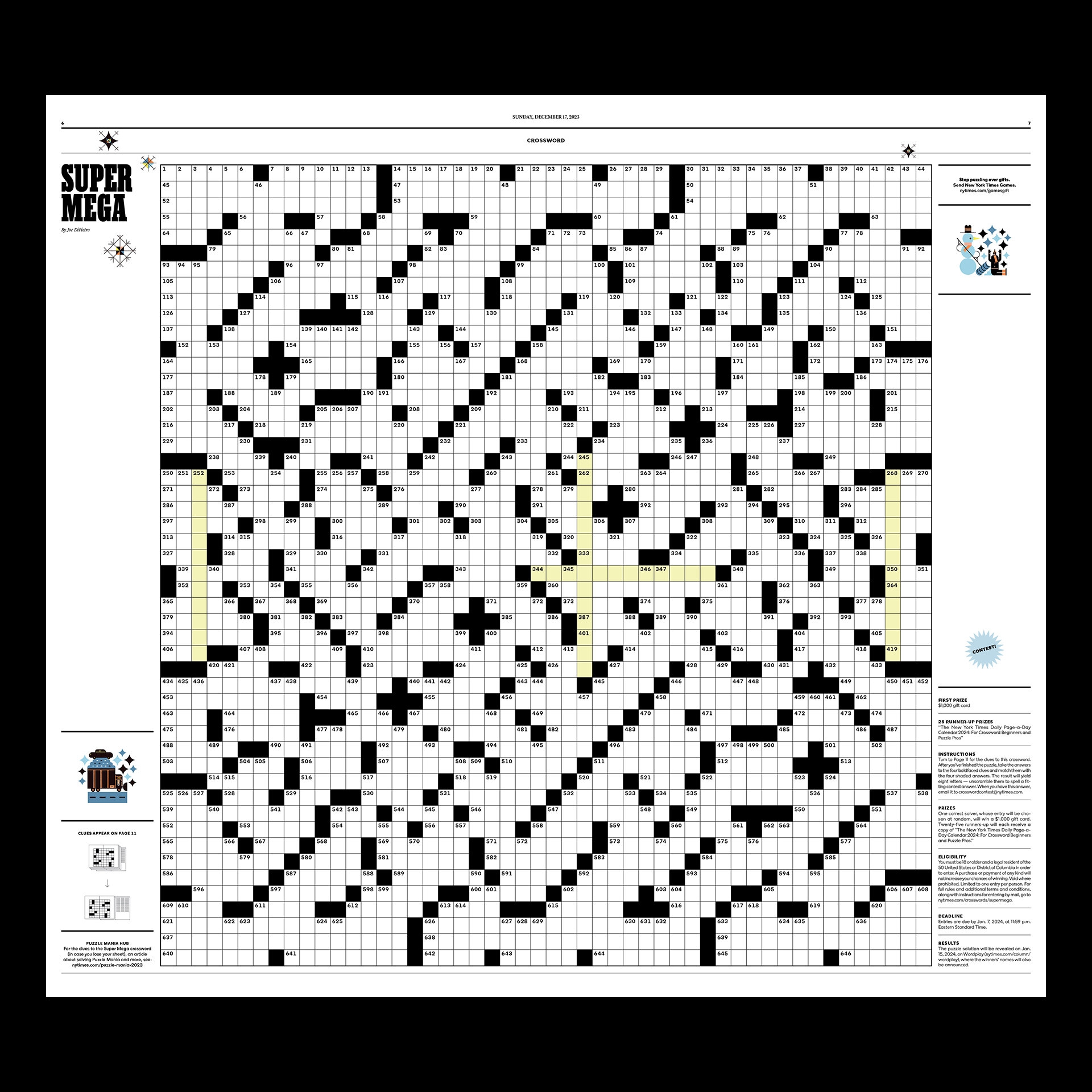 Free Printable Nytimes Crossword Puzzles