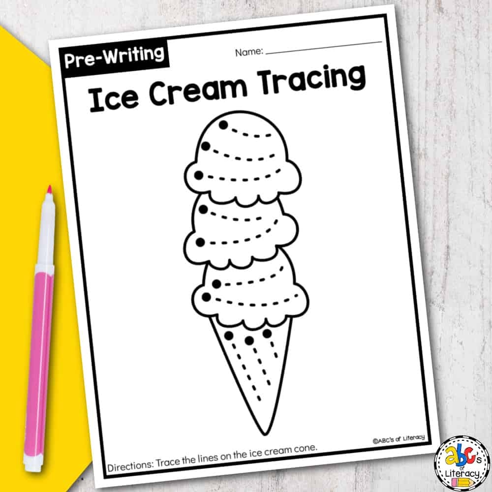 Free Printable Ice Cream Worksheets
