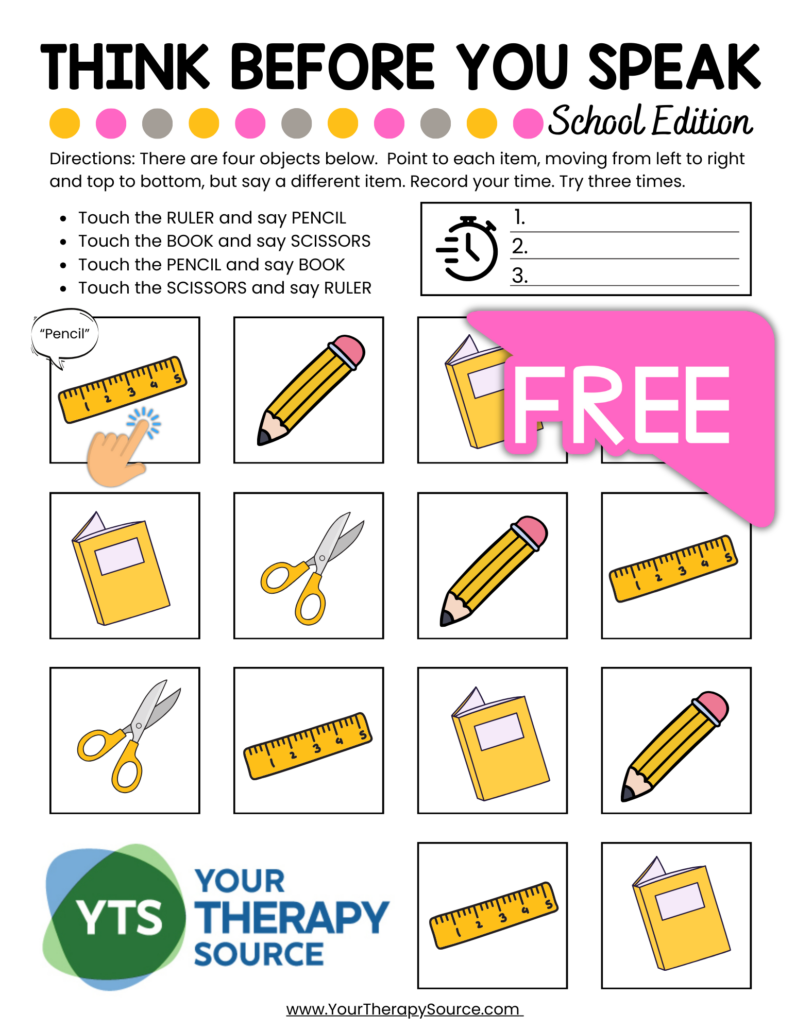 Free Printable Impulse Control Worksheets Printable