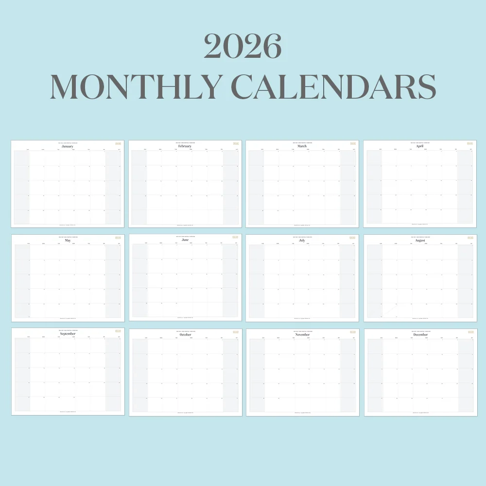 Printable Calendars 2025 And 2026