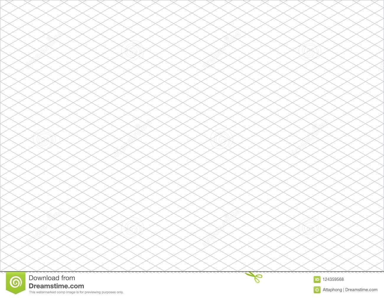 Free Printable Isometric Graph Paper 11x17