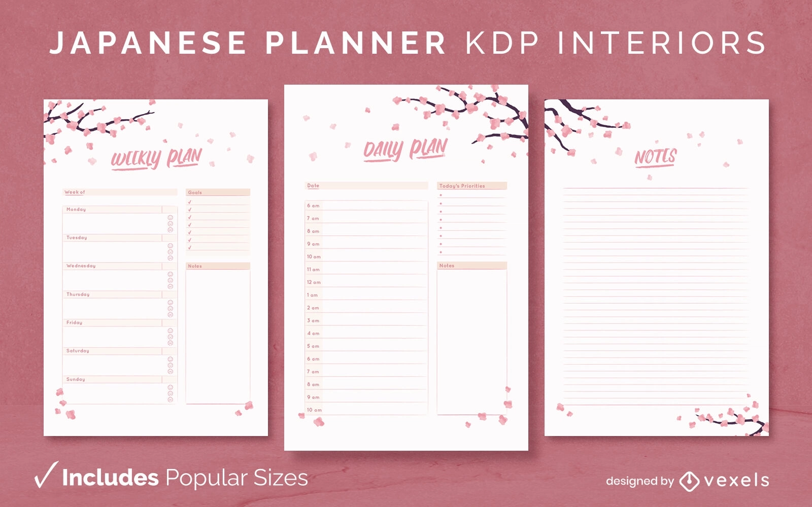 Journal Template Printable Design