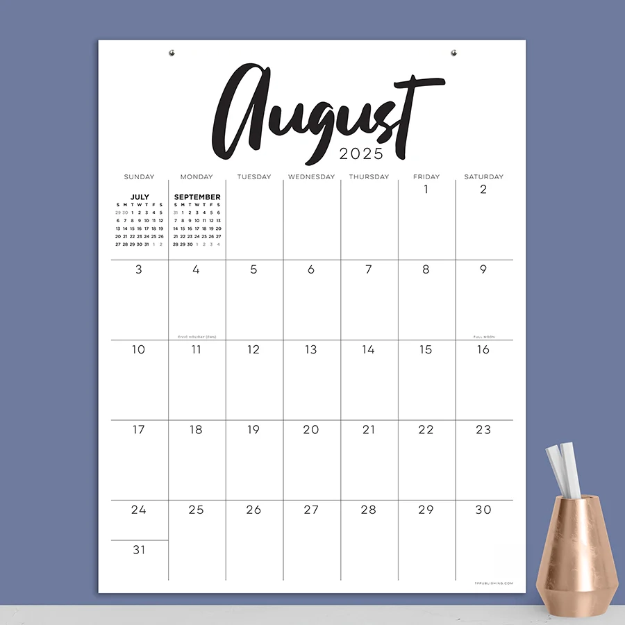 July 2025 June 2026 Large Art Poster Wall Calendar TF Publishing Calendars Planners Journals Stationery