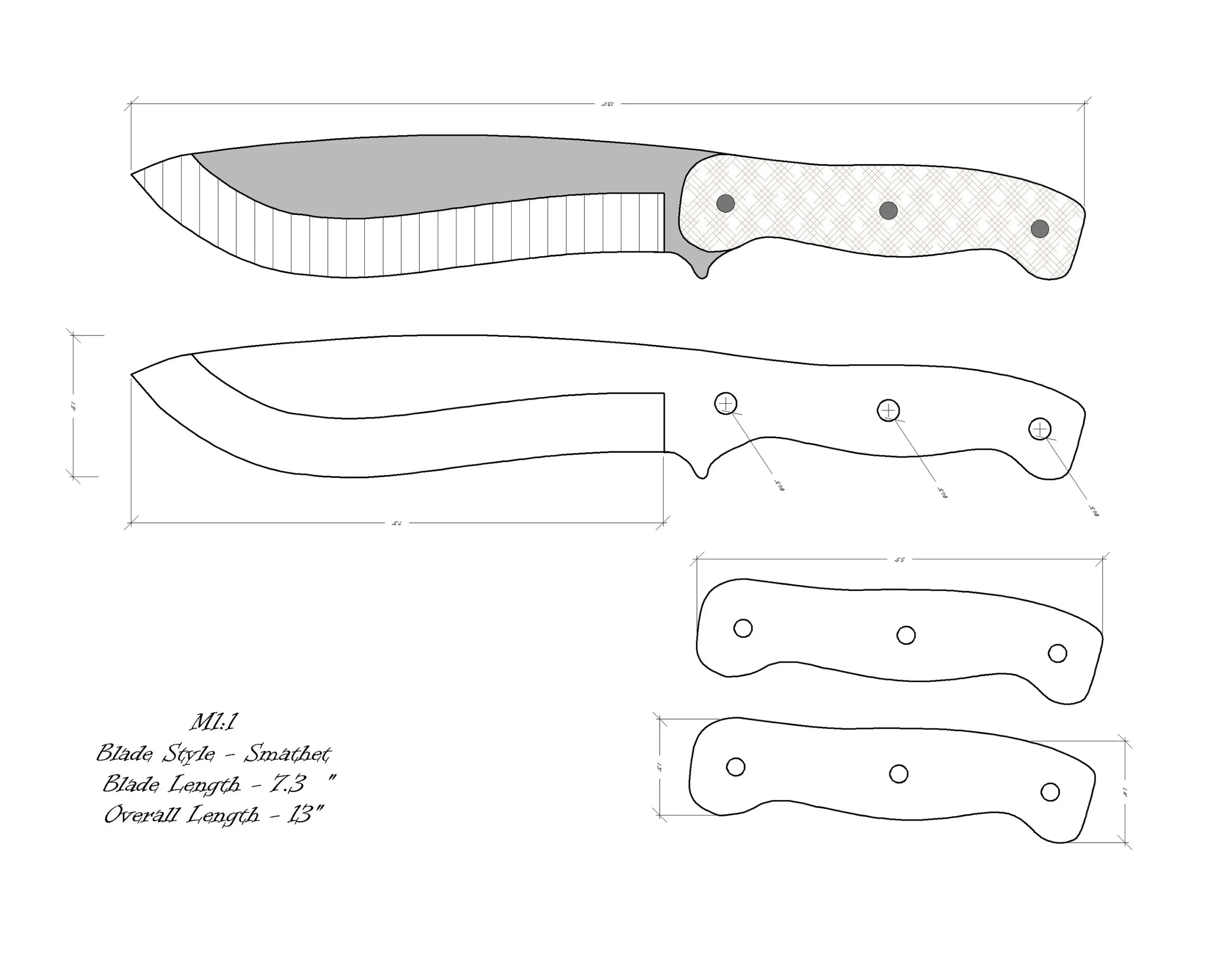 Knife Drawing knife Sketch knife Templates Printable custom Knife Knife Plans Knife Design knife Shape Etsy Ireland