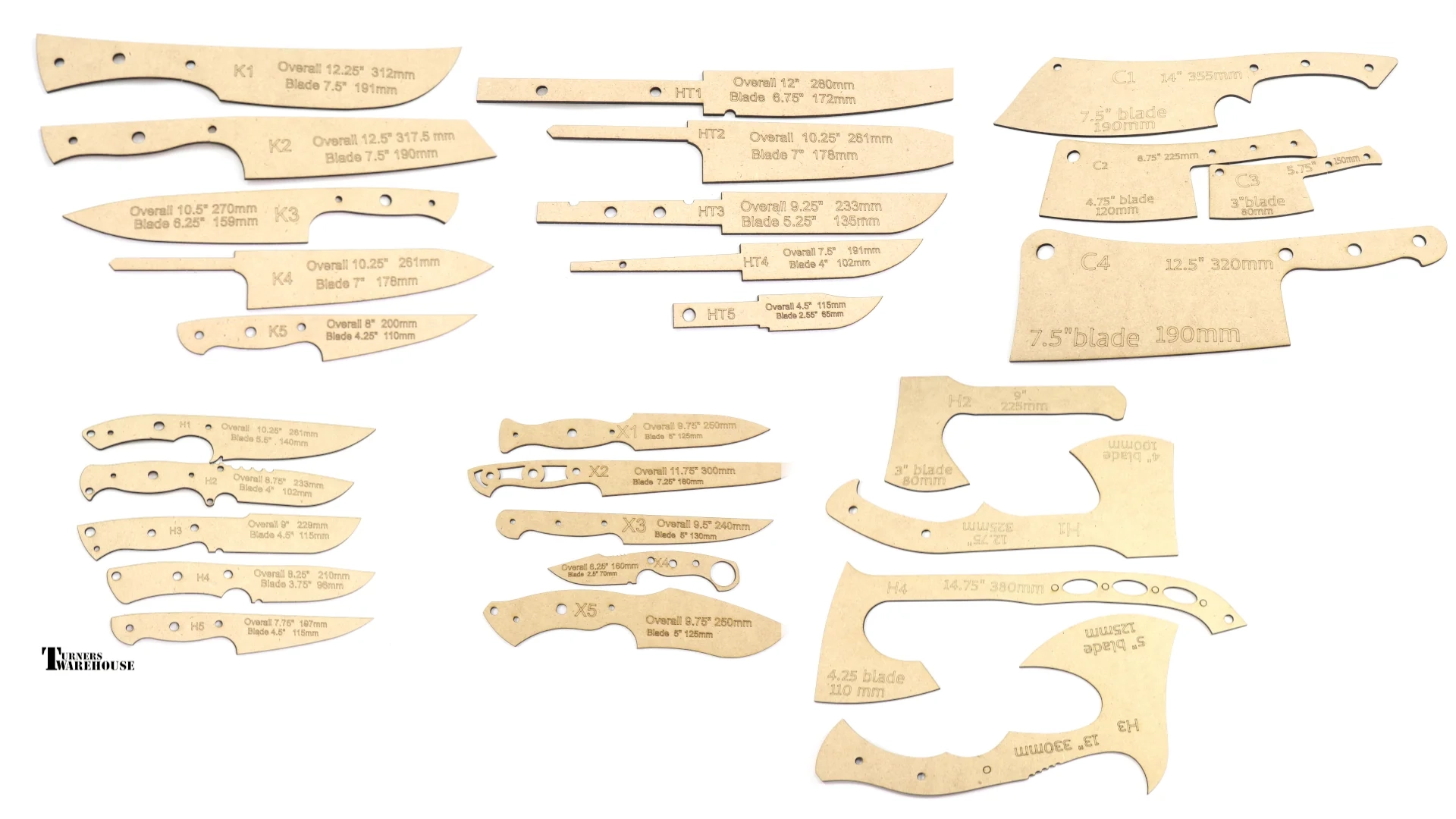 Knife Blade Designs Printable