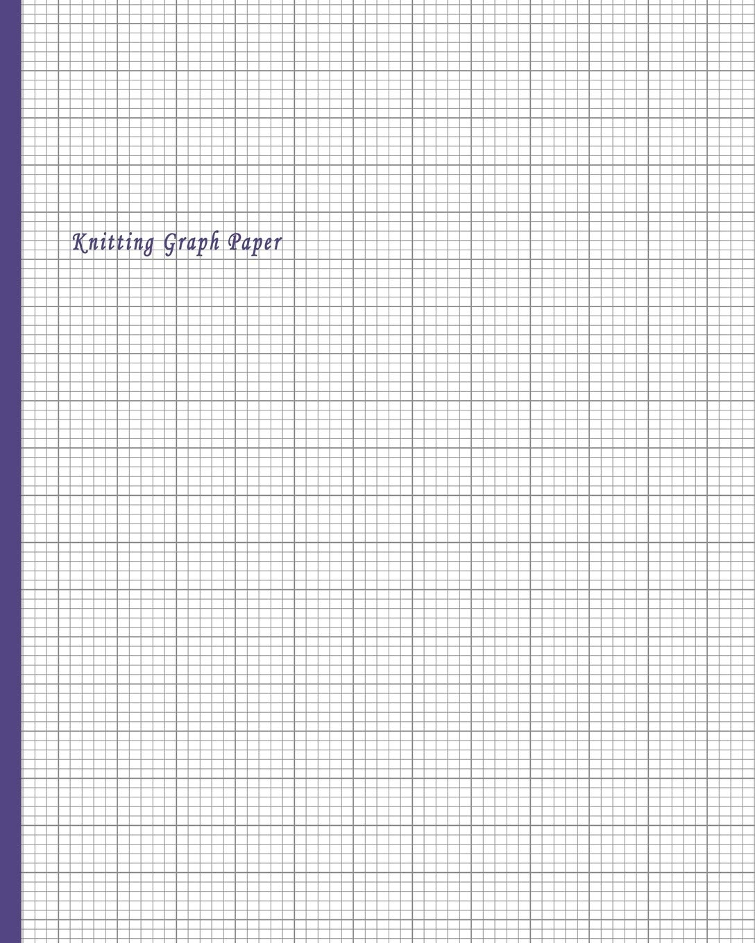 Knitting Graph Paper 4 5 Ratio Design Blank Knitter s Journal On Your Design Knitting Charts For Creative New Patterns Composition Notebook O 