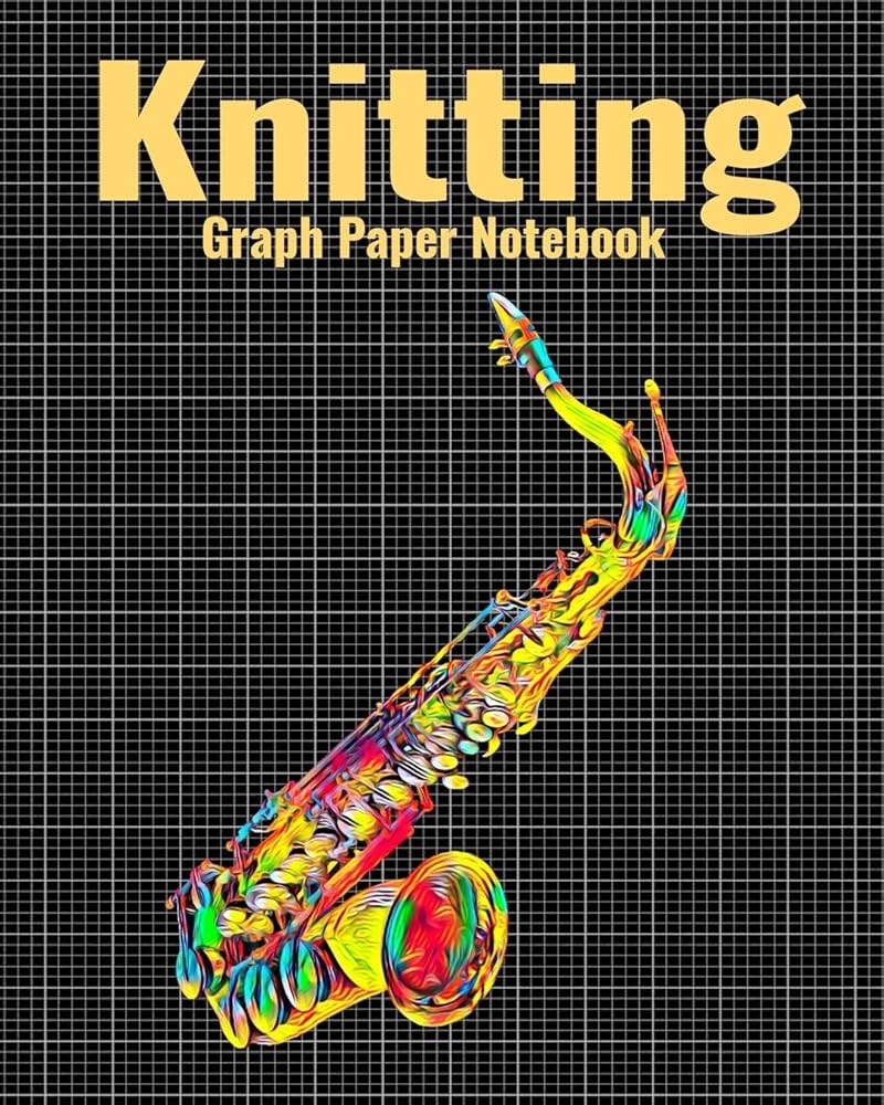 Knitters Graph Paper Journal