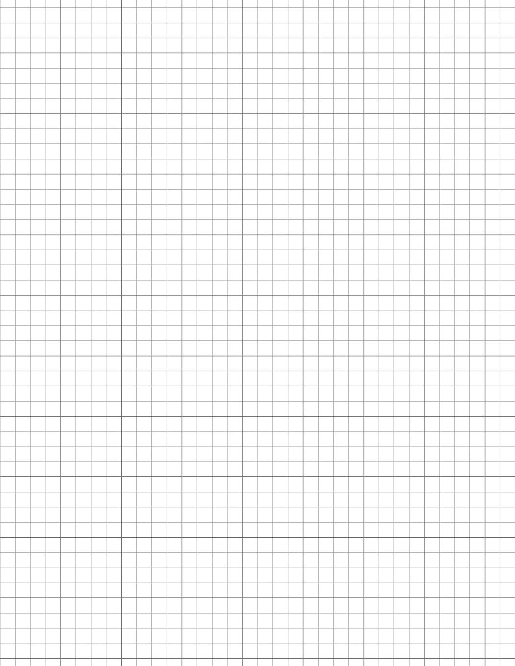 Graph Paper 1/4 Inch Printable
