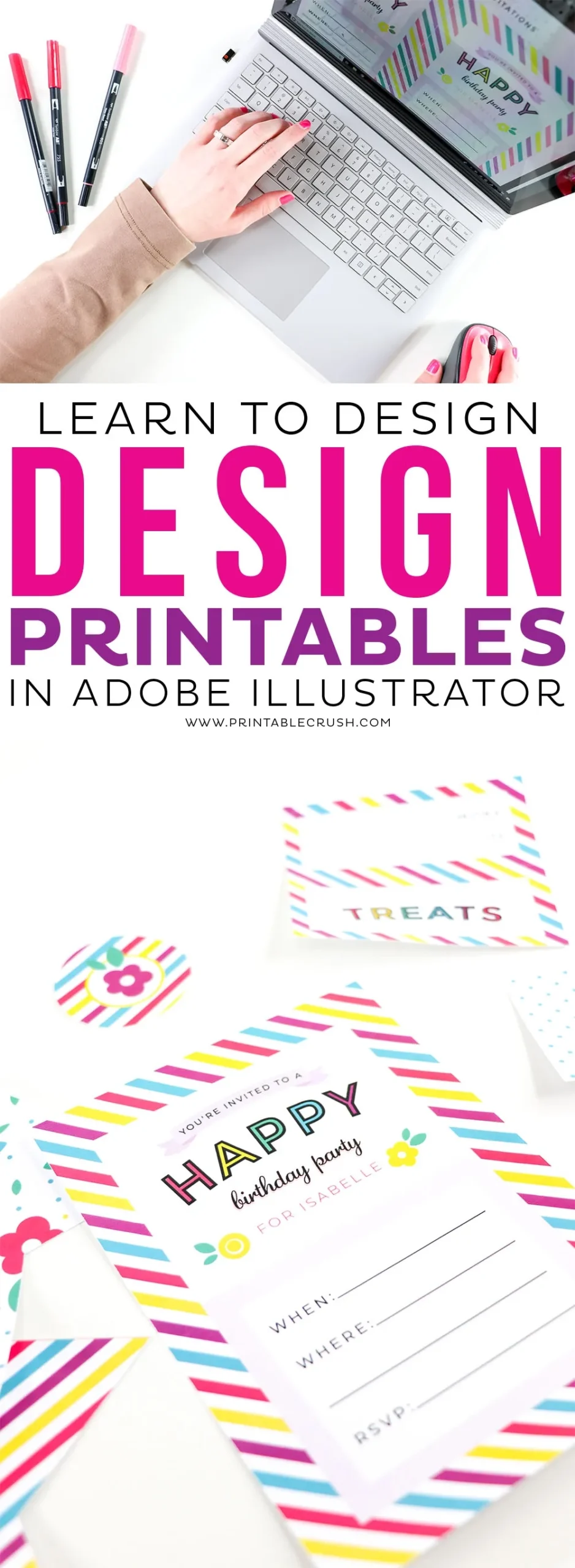 Learn To Design Printables In Adobe Illustrator Printable Crush