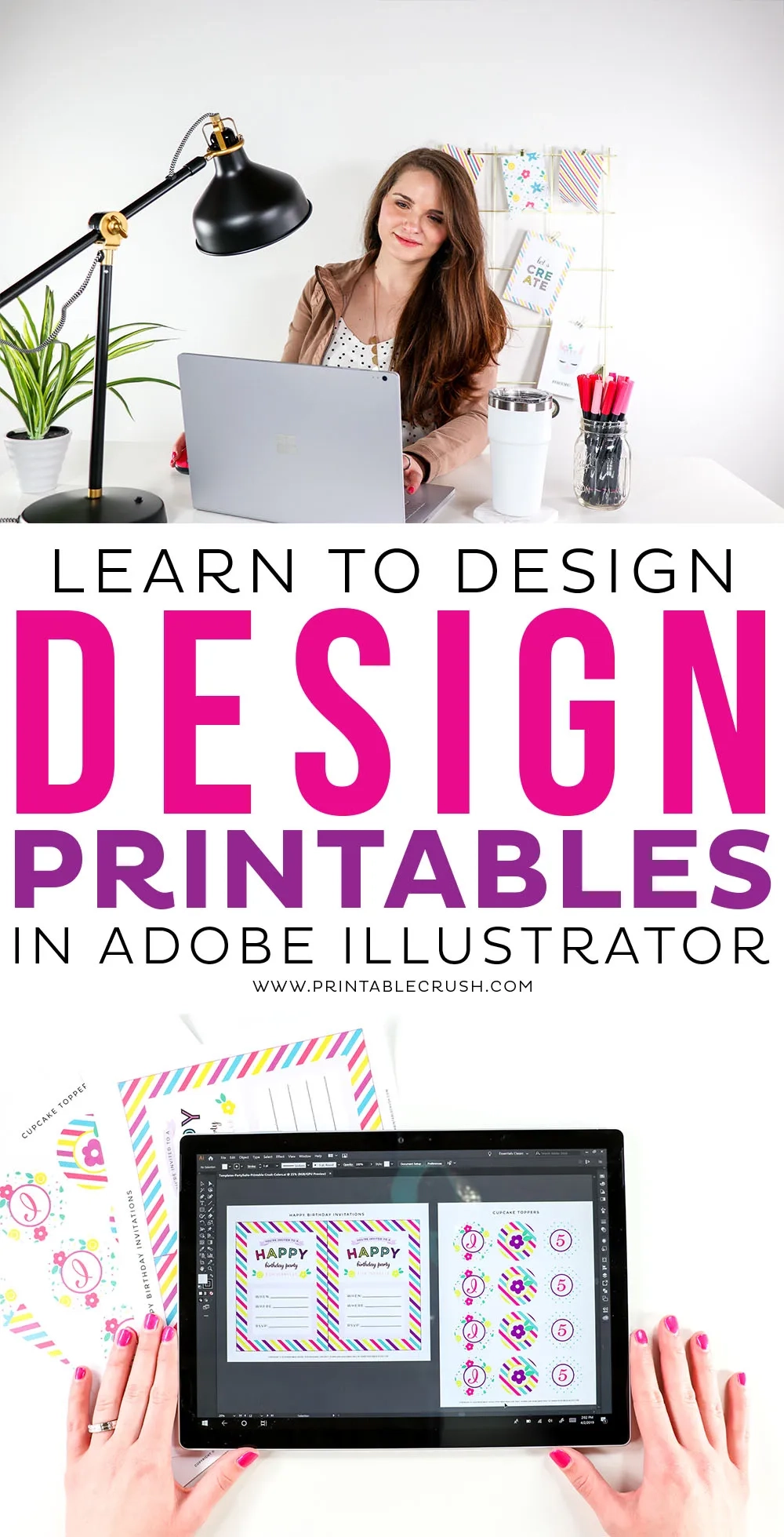 Learn To Design Printables In Adobe Illustrator Printable Crush