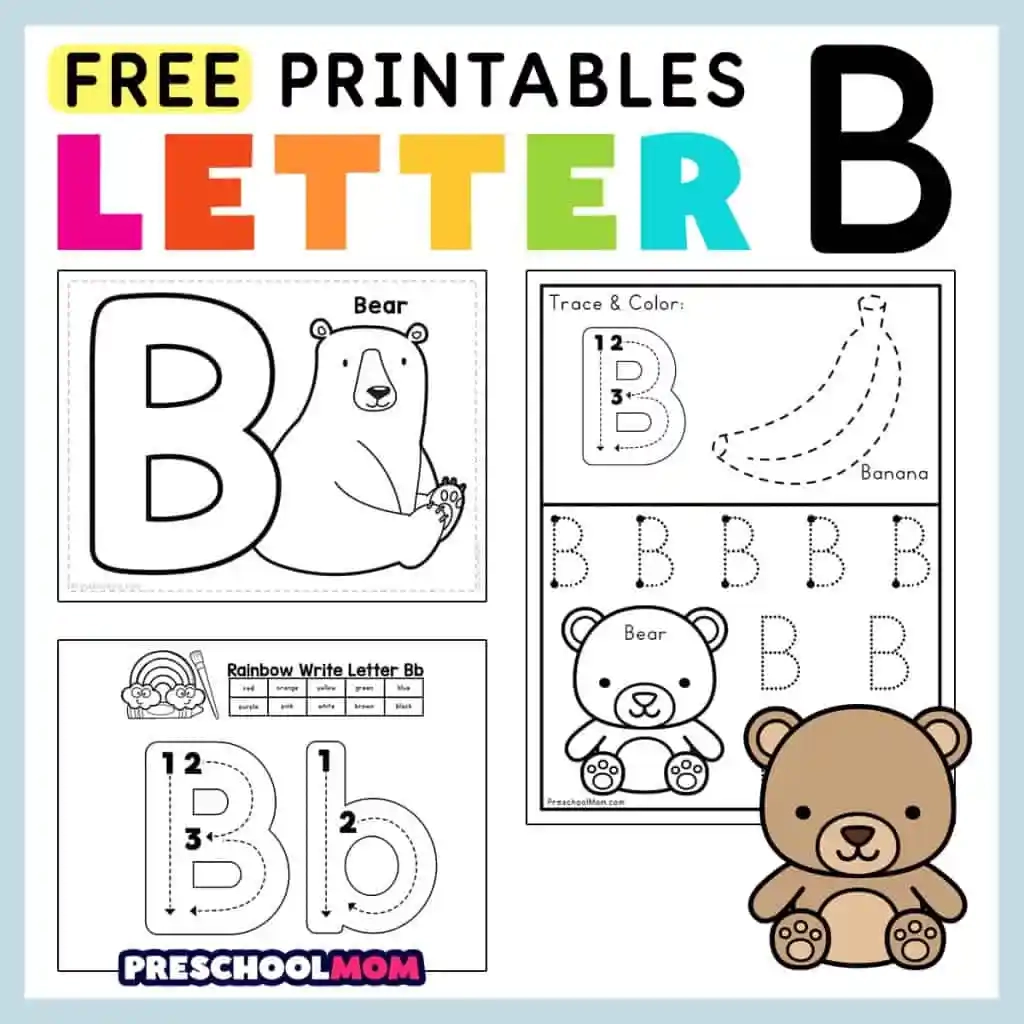 Free Printable Preschool Worksheets Letters