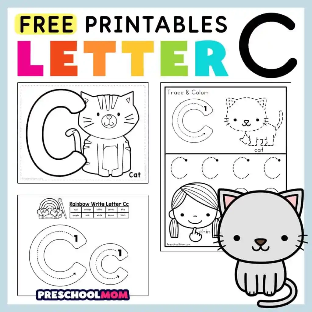 Letter C Worksheets Free Printable
