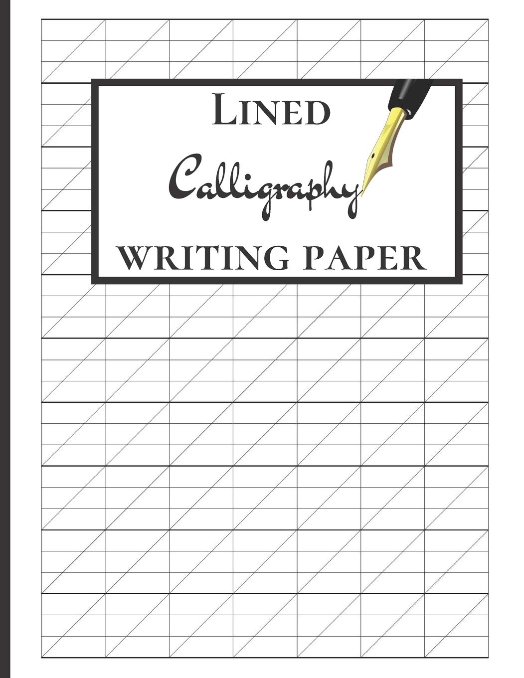 Lined Calligraphy Writing Paper Calligraphy Practice Journal For 