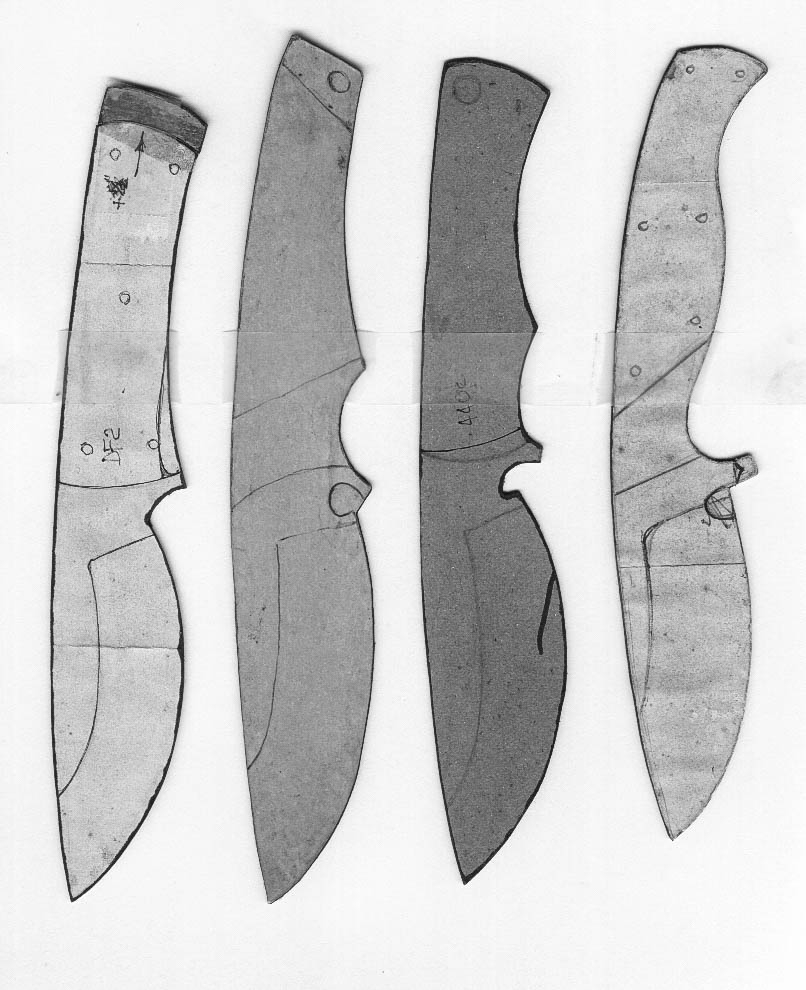 Printable Knife Designs Templates