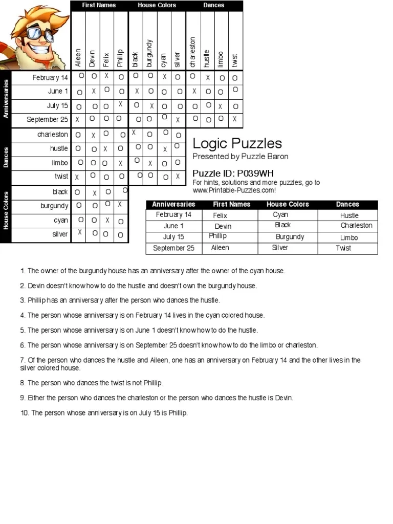 Logic Puzzle PDF