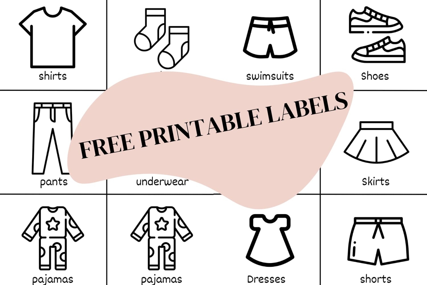 Free Printable Clothing Templates