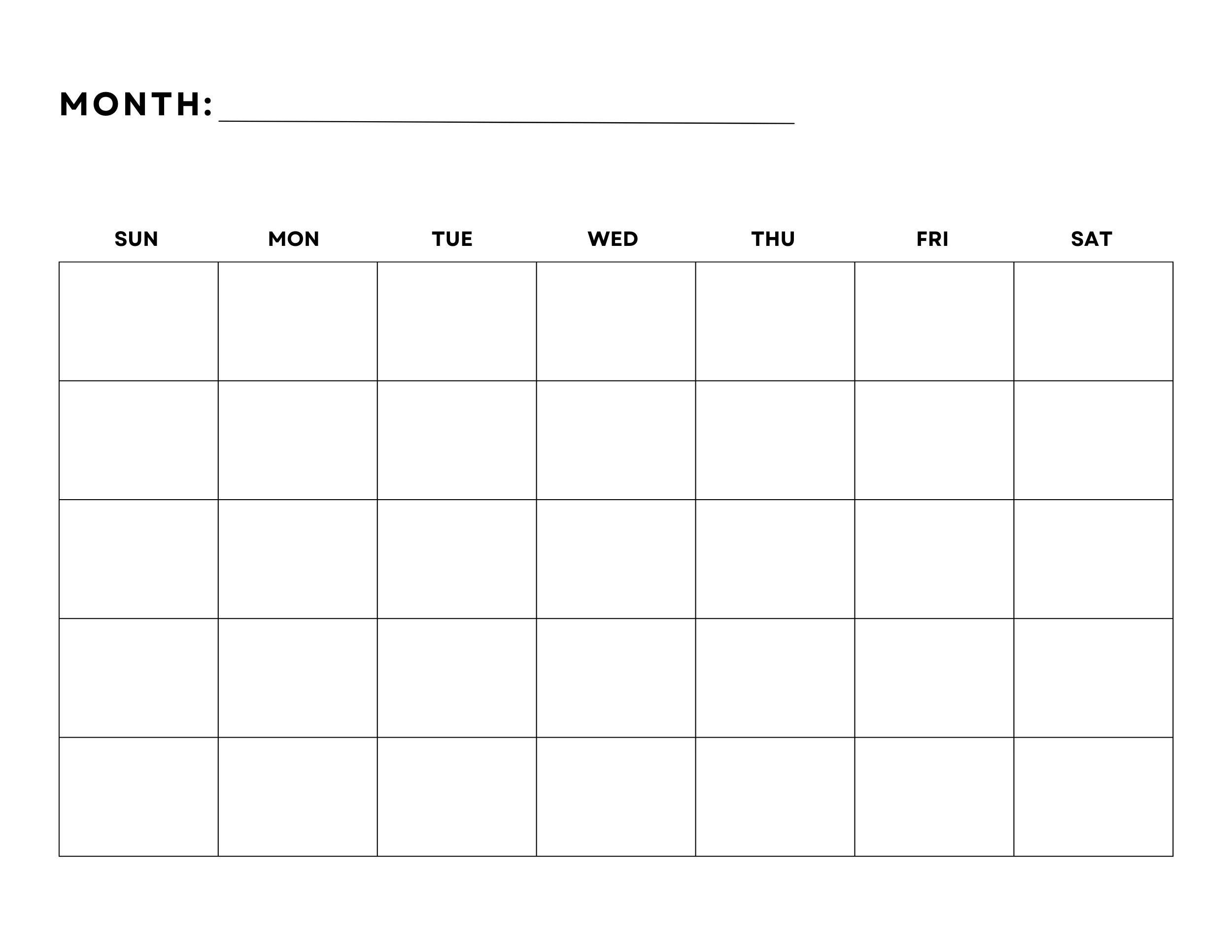 Make A Printable Calendar Free