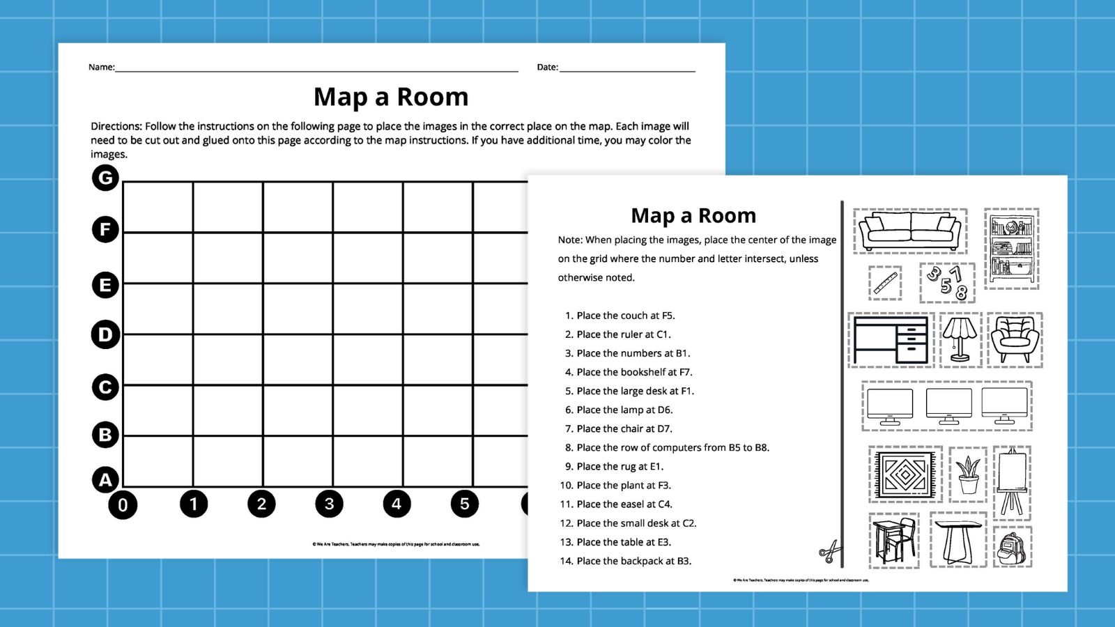 Free Printable Map Skills Worksheets