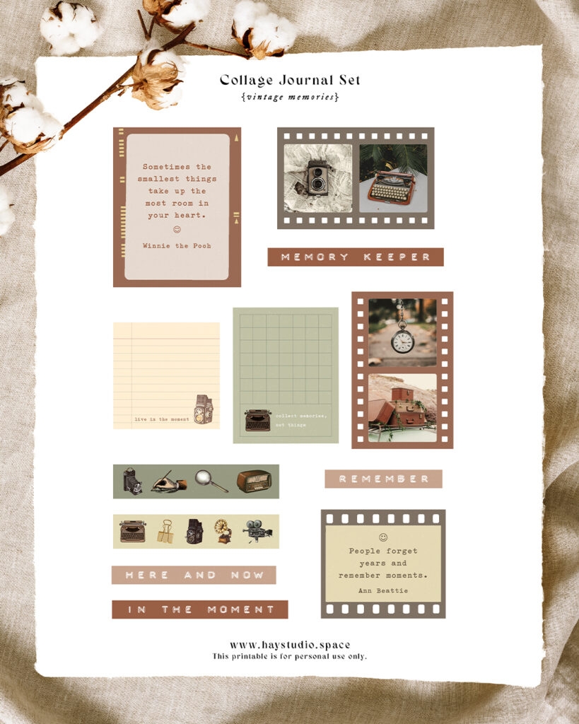 Journal Design Printable