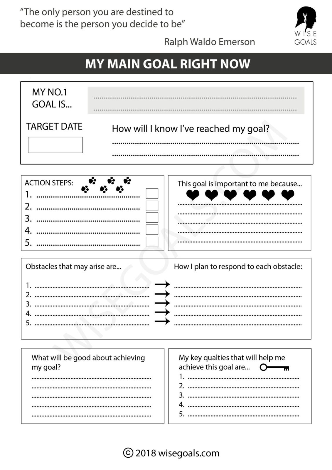 Free Printable Mental Health Worksheets Pdf