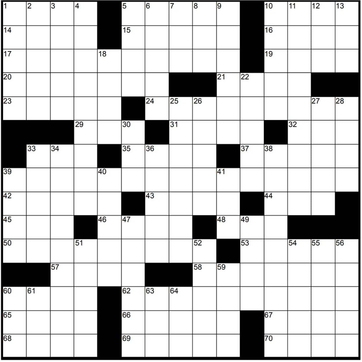 Merl Reagle Printable Crossword Puzzles