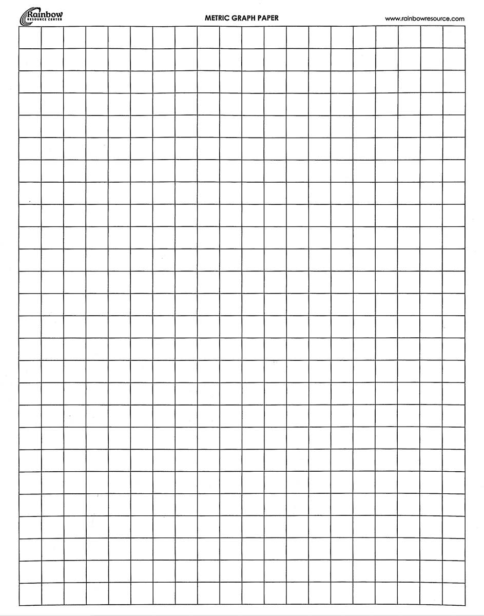 One Cm Graph Paper