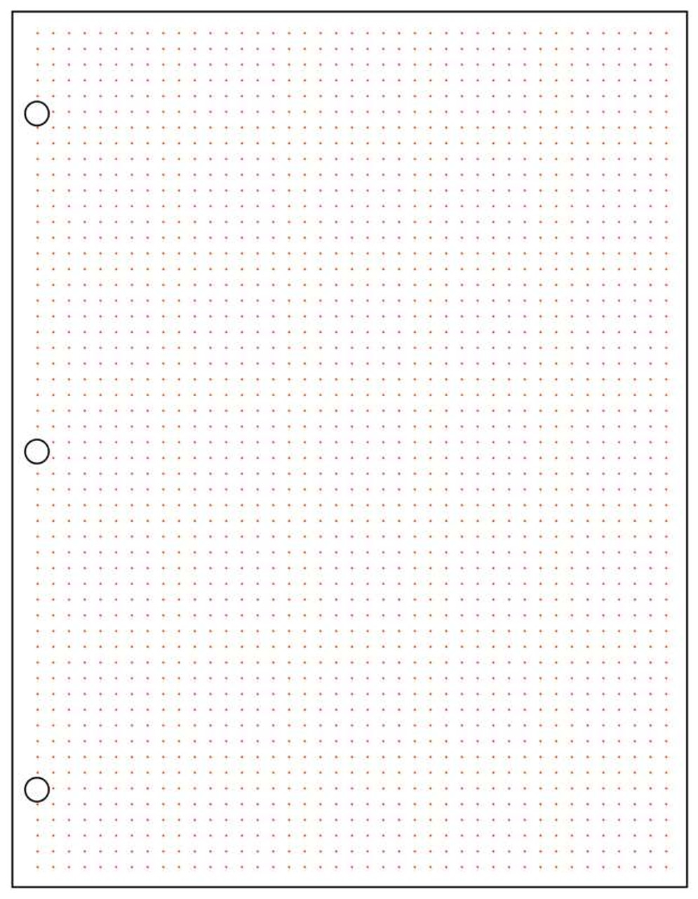 Graph Paper With Dots