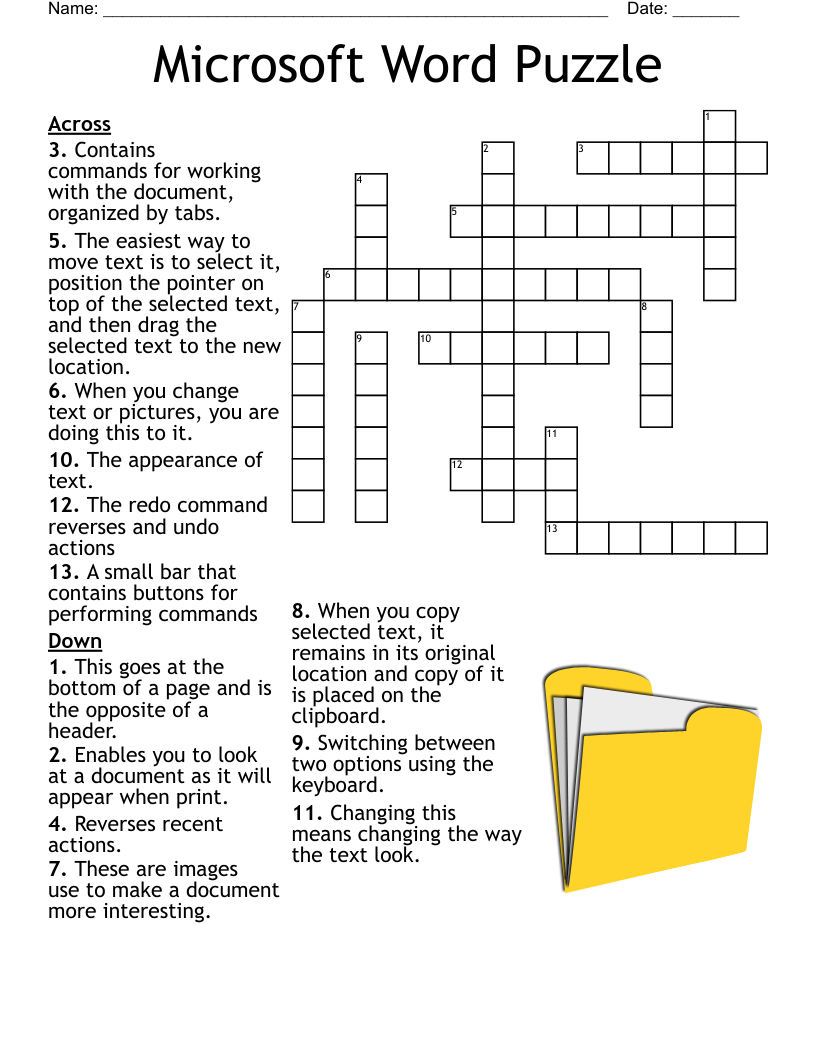 Free Printable Crossword Puzzles For Mac