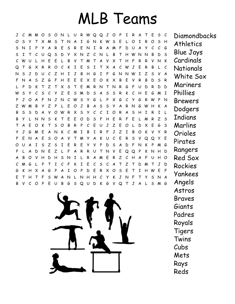 Printable Crossword Puzzles 2025 Mlb Crossword