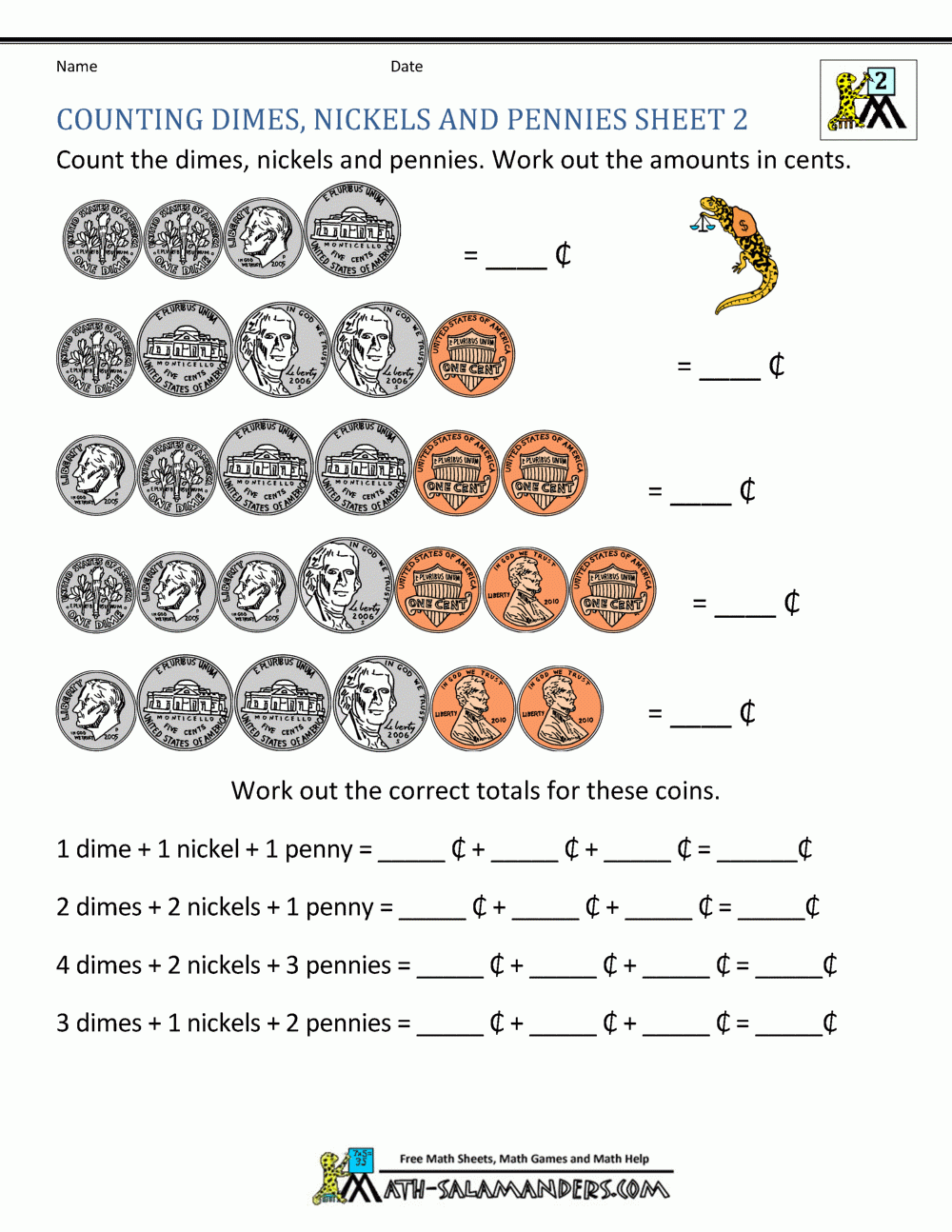 Free Printable Worksheets For 2nd Graders