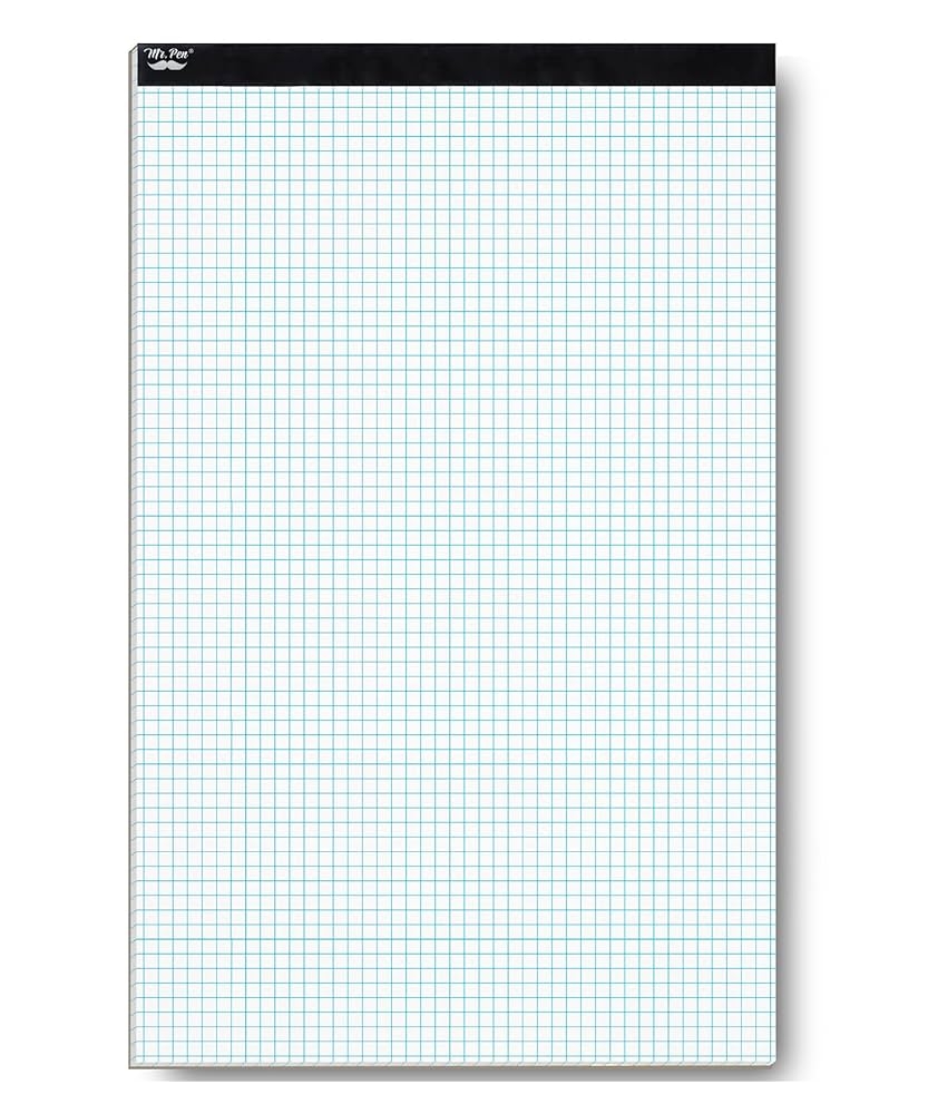 Mr Pen Graph Paper Grid Paper 4 X 4 4 Squares Per Inch 17 X 11 22 Sheets Amazon de Stationery amp Office Supplies