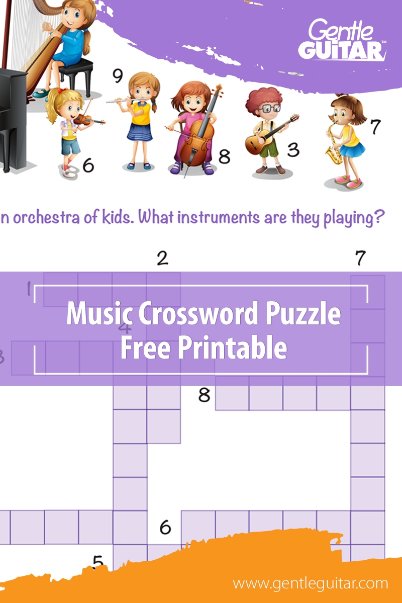 Free Music Crossword Puzzles Printables