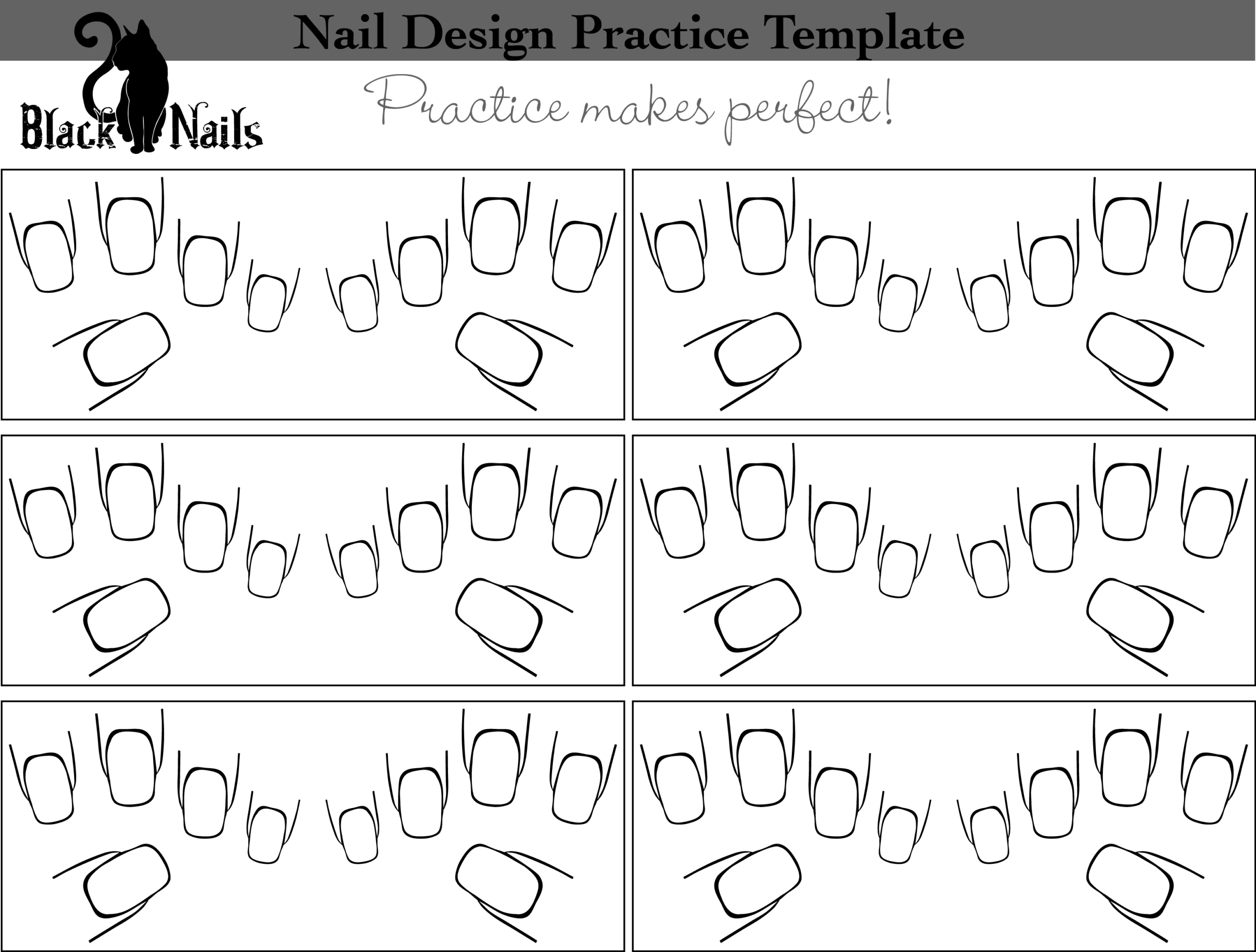 Free Printable Nail Designs