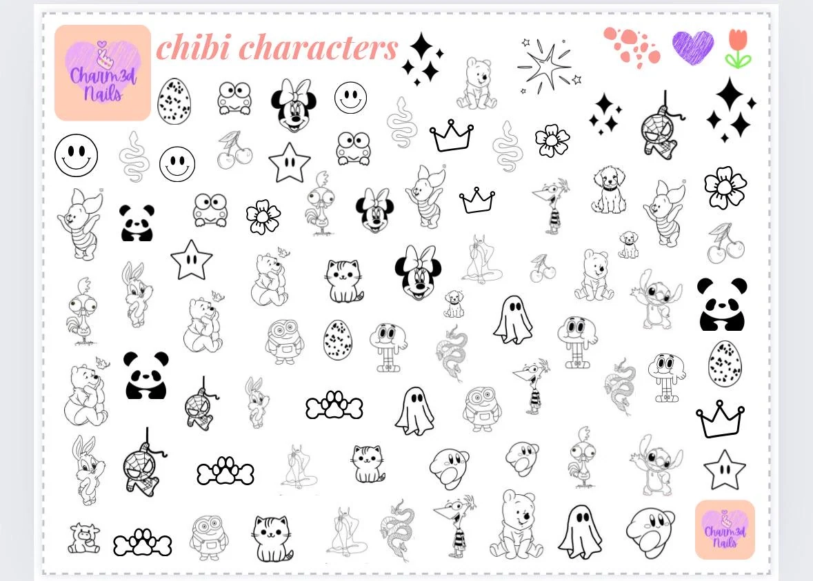 Nail Designs Printable