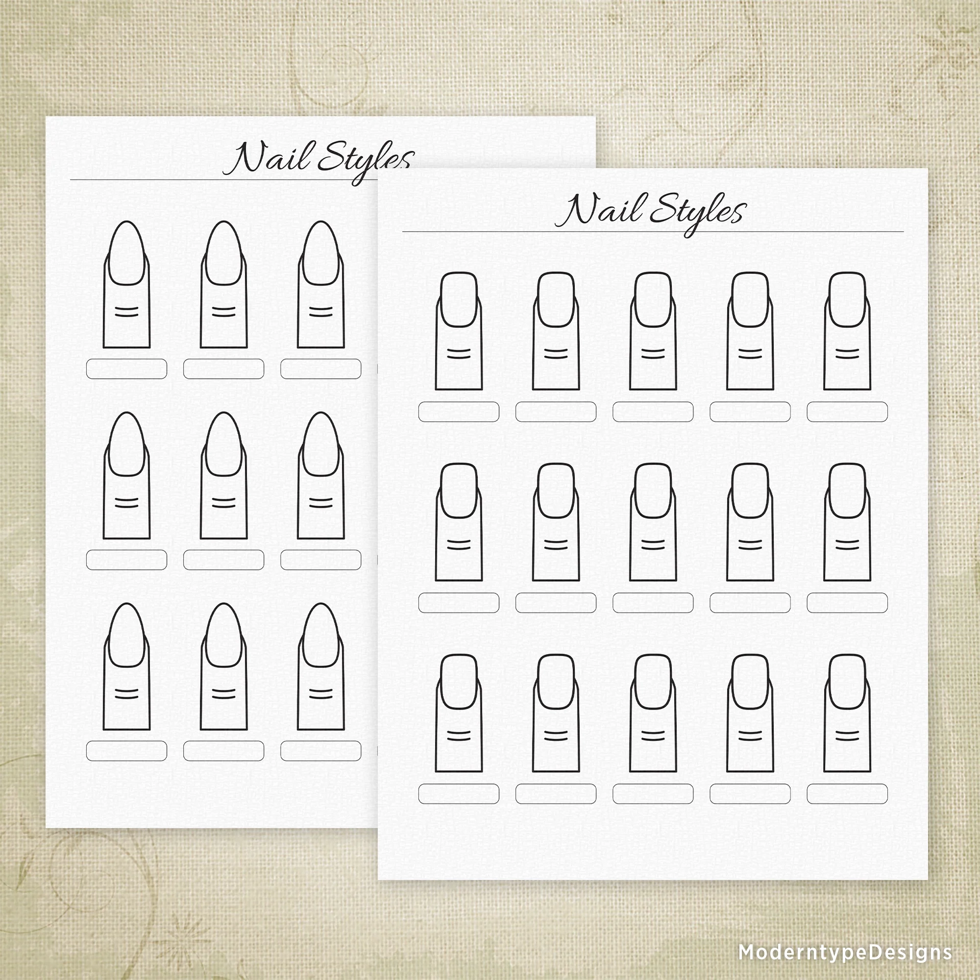 Printable Nail Designs