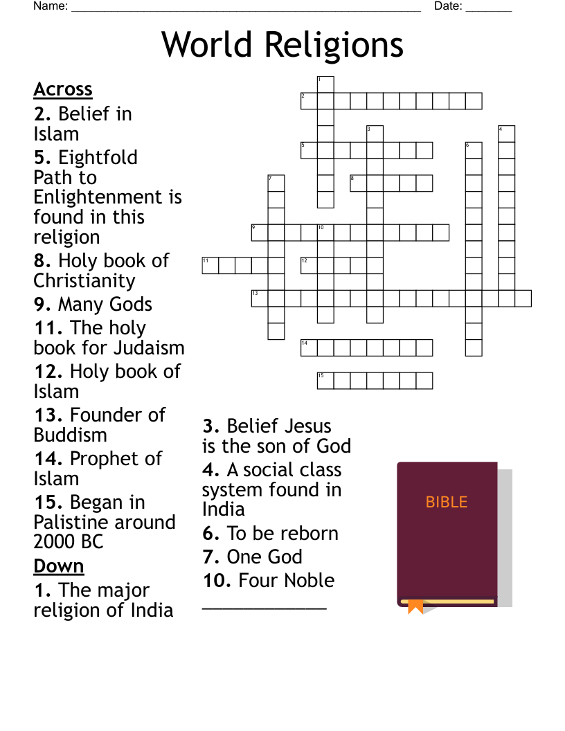 Names Of Jesus Word Search WordMint