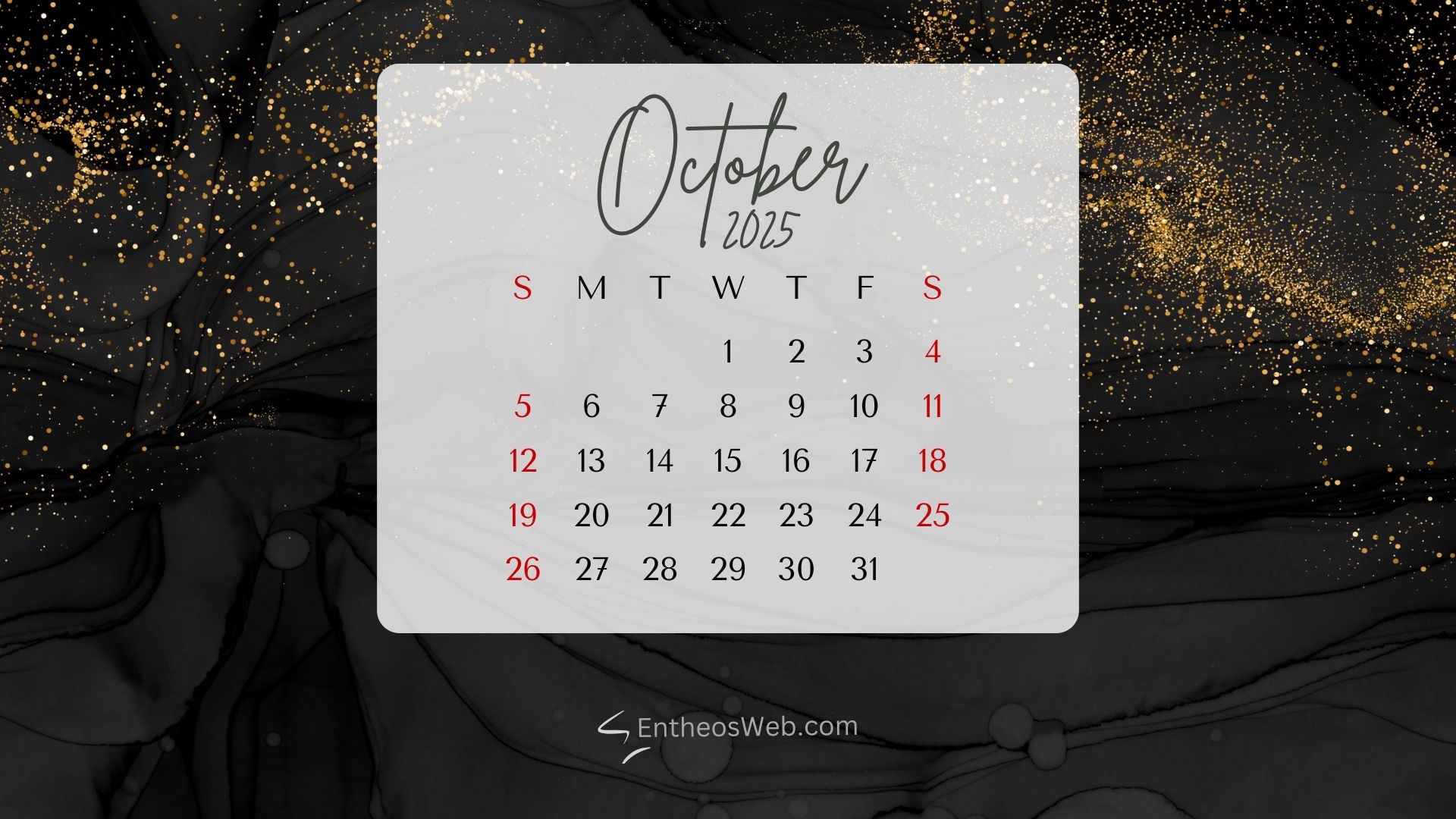 October 2025 Wallpaper Backgrounds EntheosWeb
