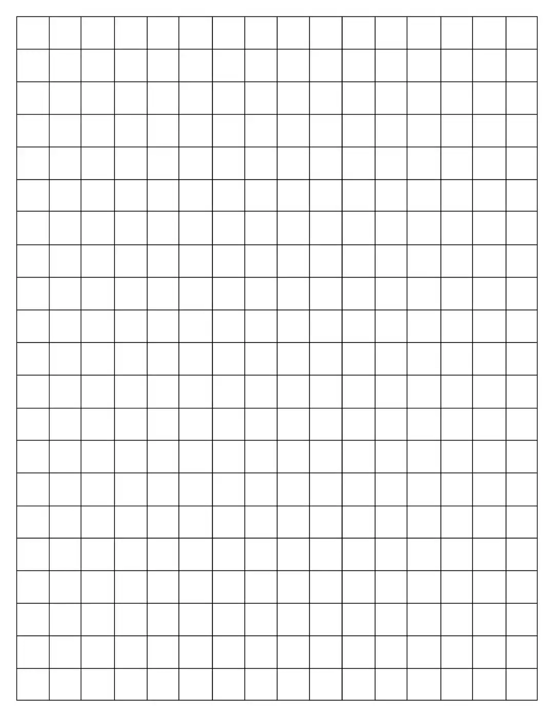 One half Inch Graph Paper Etsy