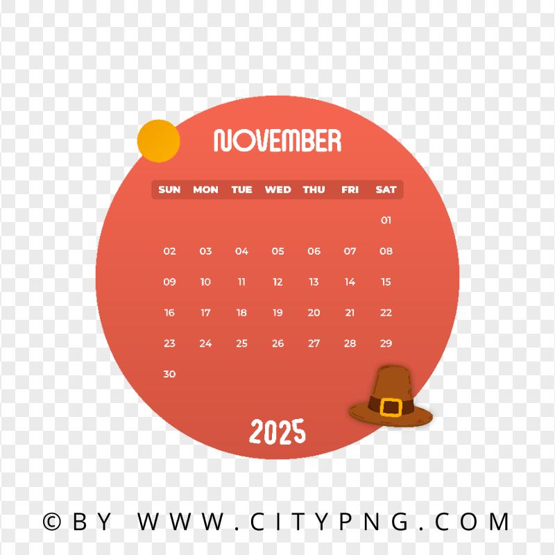 Printable Calendar November 2025