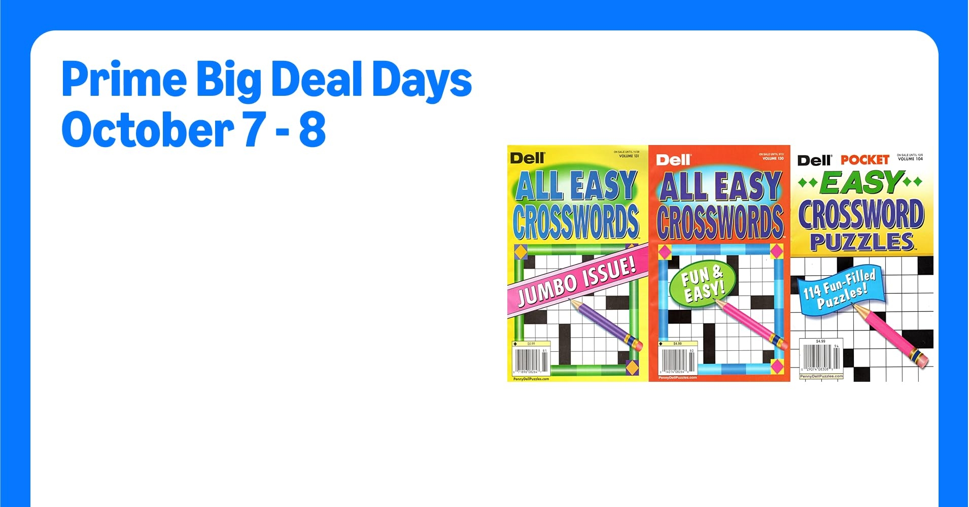 Dell Easy Crossword Puzzles Printable