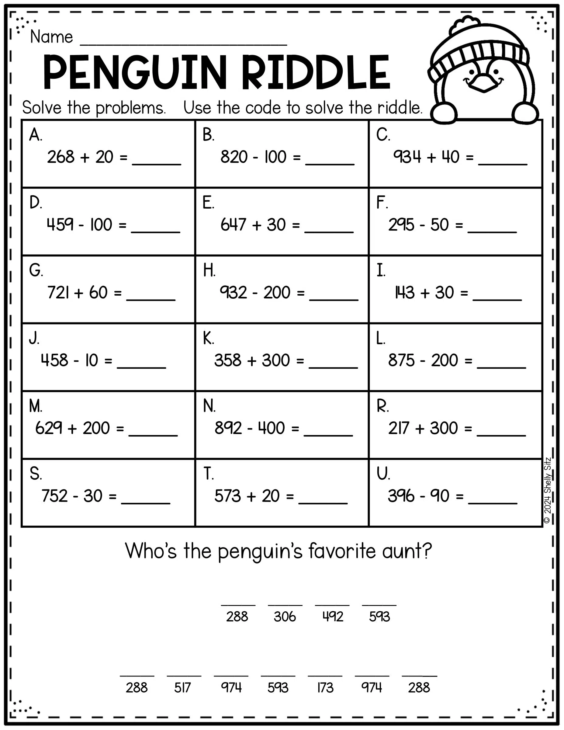 2nd Grade Math Worksheets Free Printable