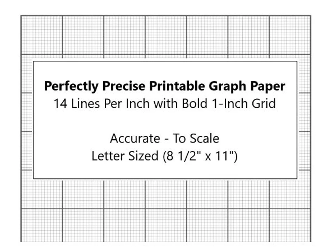 Printable Graph Paper 14 Squares Per Inch