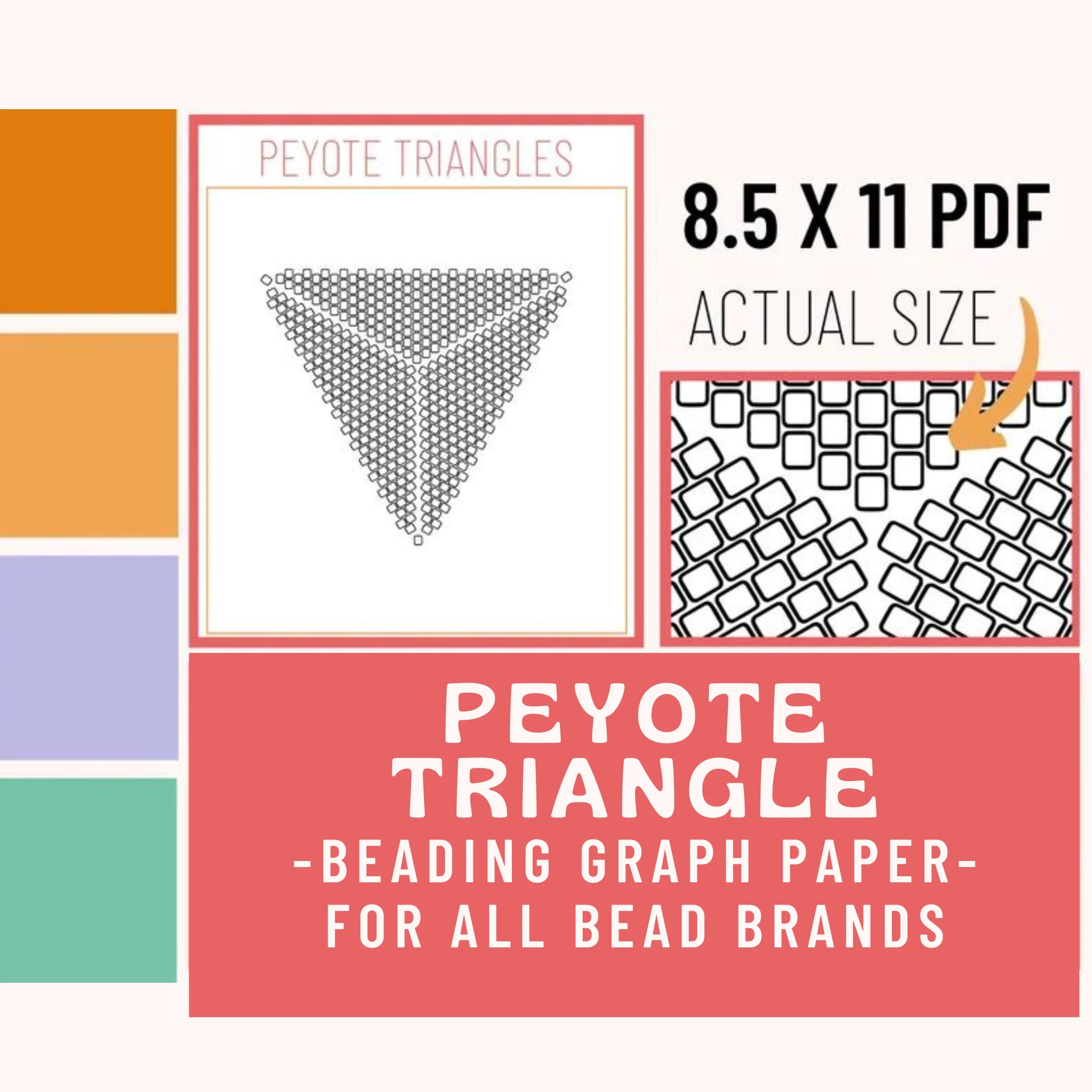 Printable Triangle Beading Graph Paper Pdf