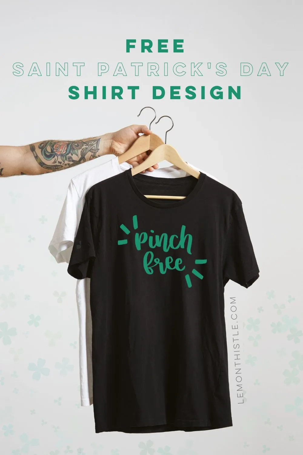 Pinch Free Saint Patrick s Day Shirts Lemon Thistle