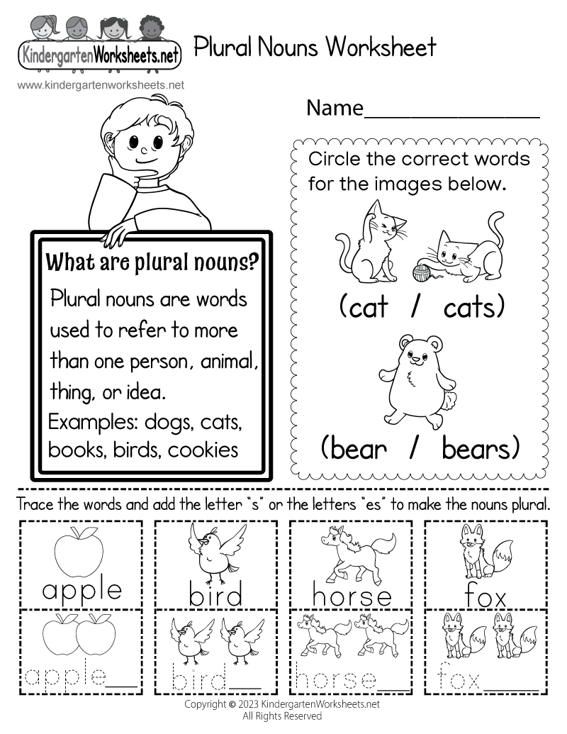 Printable Grammar Worksheets